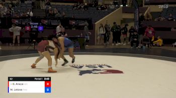 62 lbs Champ. Round 2 - Gianna Anaya, Georgia vs Maya Letona, Titan Mercury Wrestling Club (TMWC)