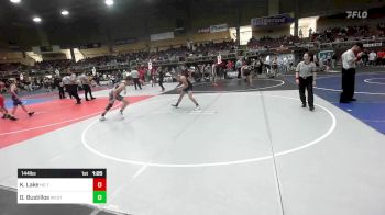 144 lbs Rr Rnd 1 - Kyler Lake, No Team vs Drake Bustillos, West Grand