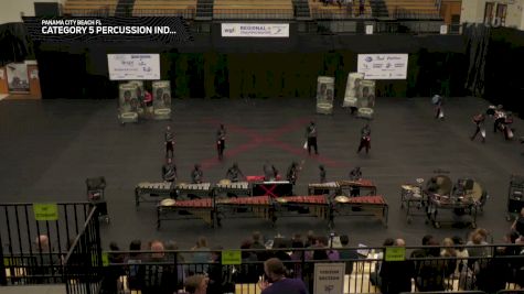 Category 5 Percussion Ind... "Panama City Beach FL" at 2026 WGI Perc/Winds Atlanta Regional+
