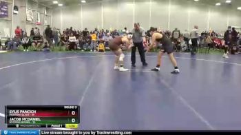 171 lbs Round 3 (6 Team) - Jacob McDaniel, Wyoming Brown vs Sylis Pancich, Montana Silver