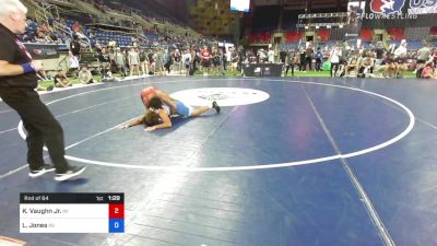 170 lbs Rnd Of 64 - Kenneth Vaughn Jr., Wisconsin vs Leven Jones, Kansas