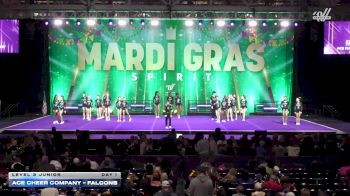 ACE Cheer Company - Falcons [2026 L3 Junior Day 1] 2026 Mardi Gras Grand Nationals