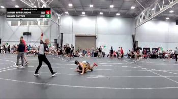 113 lbs Round 4 (6 Team) - Jamen Haliburton, Sub-Zero GT vs Daniel Snyder, North Hunterdon WC