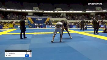 Hugo Marques vs Khalil Fadi 2018 World IBJJF Jiu-Jitsu No-Gi Championship