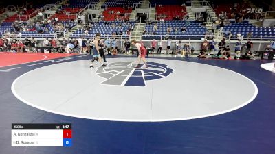 150 lbs Rnd Of 64 - Ayden Gonzales, CA vs Donovan Rosauer, IL