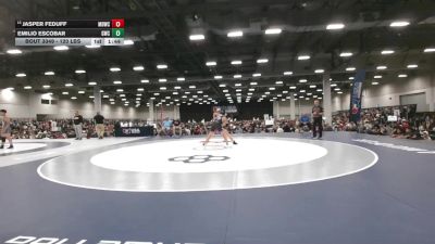 120 lbs Champ. Rd Of 32 - Jasper Feduff, Mat Demon Wrestling Club vs Emilio Escobar, Granite Wrestling Club