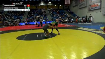 157 lbs Champ. Round 2 - Anthony Berg, Cal Poly vs Joe Anthony Perez, Cal Poly Humboldt