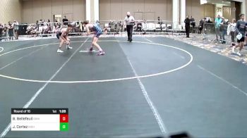 113 lbs Round Of 16 - Brody Bellefeuil, Grindhouse WC vs Justin Cortez, Righetti Wrestling