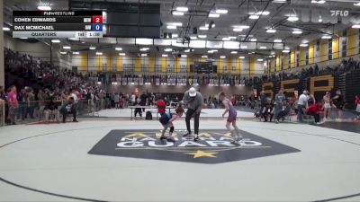 71 lbs Quarters - Cohen Edwards, Moyer Elite Wrestling vs Dax McMichael, Immortal Athletics WC