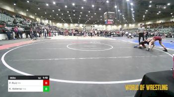 95 lbs Round Of 16 - Paul Jr Ruiz, RedWave Wrestling vs Koan Hotema, Team Hawaii Aloha