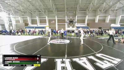 113 lbs Cons. Round 5 - Corbin Jensen, Emery vs Lander Bosh, Mountain Ridge