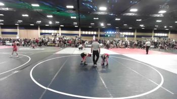 64 lbs Consi Of 4 - Hartleigh Block, Team Real Life vs Olivia Wara, Wasco Wrestling