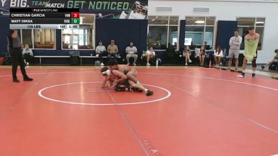 128 lbs Rr Rnd 1 - Christian Garcia, VHW Red - HSC vs Matt Diksa, Revival Black - HSC