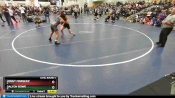 138 lbs Cons. Round 5 - Dalton Rowe, IA vs Jonny Marquez, IL