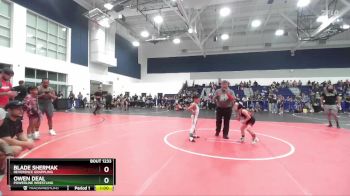 56 lbs Cons. Semi - Owen Deal, Powerline Wrestling vs Blade Shermak, Reverence Grappling