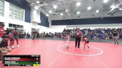 56 lbs Cons. Semi - Owen Deal, Powerline Wrestling vs Blade Shermak, Reverence Grappling