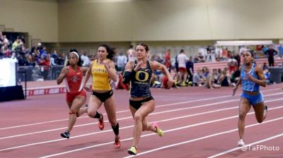 TASTY RACE: Hannah Cunliffe runs 60m collegiate record!