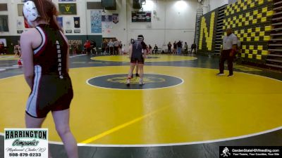 138 lbs Quarterfinal - Jayla Hidalgo, Hillsborough vs Sophia Stacy, North Hunterdon
