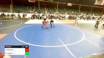 123 lbs Rr Rnd 3 - Russell Romero, Valencia vs Mythias Layton, Belen Junior Wc