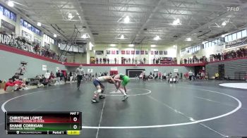 125 lbs Champ. Round 3 - Christian Lopez, Colorado School Of Mines vs Shane Corrigan, Wisconsin-Parkside