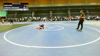 130 lbs Round Of 16 - Tamara Grace, Gilroy vs Olivia Bravo, Stansbury