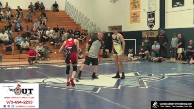 Boys-120 lbs Round 2 - Isa Kupa, Brower`s Brawlers vs Hazma Hemaid, Nick`s Knights