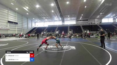 190 kg Semifinal - Devlin Weaver, Osoway vs Lamar Jenkins, Running Bears
