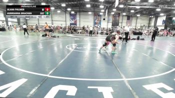 126 lbs Rr Rnd 2 - Alana Palmer, MF Angels vs Aubrianna Bracken, 84 Athletes