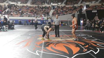 237-D2 Champ. Round 1 - Tyaunna Sandoval, Chinle High School vs McKaila Dillon, Globe High School