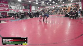 145 lbs Cons. Semi - Kyndra Olmos, Abraham Lincoln vs Maya Bradley, Vista Murrieta