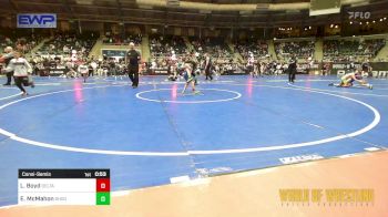 55 lbs Consolation - Leyton Boyd, Delta vs Easton McMahon, Shootbox Wrestling Club