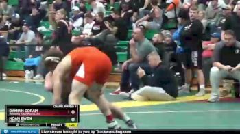 157 lbs Champ. Round 3 - Damian Coram, Washington (Massillon) vs Noah Ewen, PERRYSBURG