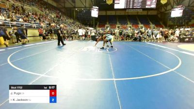 190 lbs Cons 64 #1 - Juan Carlos Puga, CA vs Kaleb Jackson, NJ