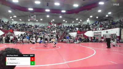 53 lbs 5th Place Match - Zeke McNeil, Carmel USA Wrestling vs Rendon Rheinhart, Winchester Falcons