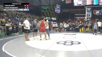 165 lbs Quarters - Declan Koch, Wisconsin vs David Ogunsanya, Illinois