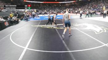 Champ. Round 1 - Max Erickson, York vs Jaden Peters, Gretna