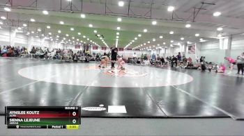 191 lbs Round 2 - Sienna Lejeune, Adrian vs Aynslee Koutz, Alma