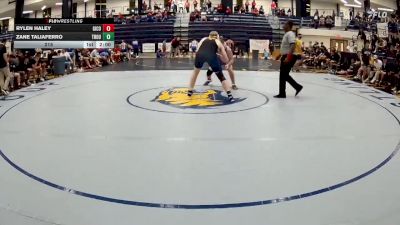 215 lbs Quarters & 1st Wb (16 Team) - Rylen Haley, Gilmer County vs Zane Taliaferro, Troup