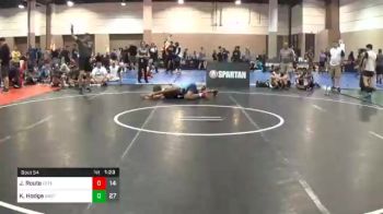 152 lbs Prelims - Josh Route, Este Built XTB vs Kendrick Hodge, Somerset Academy