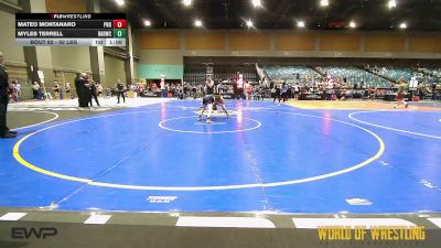 92 lbs 2nd Place - Mateo Montanaro, Prophecy vs Myles Terrell, Bay Area Dragons