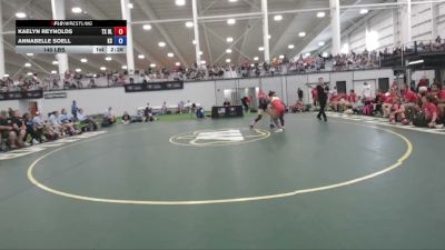 140 lbs Kaelyn Reynolds, Texas Blue vs Annabelle Soell, Kansas
