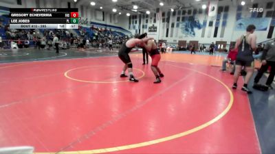 285 lbs Cons. Round 2 - Gregory Echeverria, Fallbrook vs Lee Jobes, Point Loma