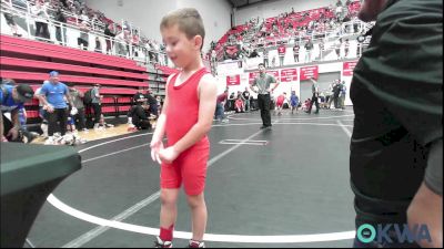 49 lbs Consi Of 16 #2 - Cash Tipton, Carl Albert vs Josiah Rosas, Piedmont