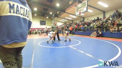 67 lbs Round Of 16 - Brooks Clay, Skiatook Youth Wrestling vs Cody McClain, Berryhill Wrestling Club