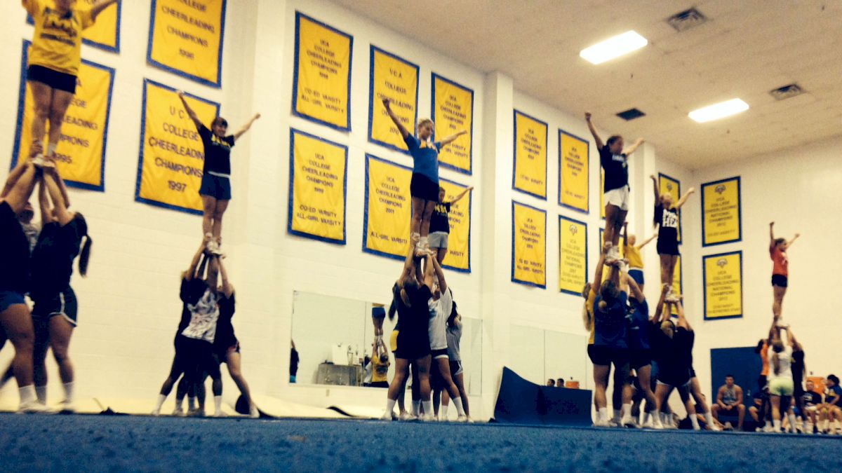 Morehead State Cheer: Before The Banners