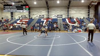 165 lbs Cons. Semi - Hayden Santora, Reinhardt University (ga) vs Jovon Mitchell, Southeastern