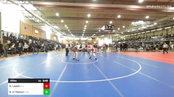 195 lbs Consi Of 8 #1 - Nathan Leach, Bridgewater-Raynham vs Nathaniel Hubbard-Nelson, Concord-Carlisle