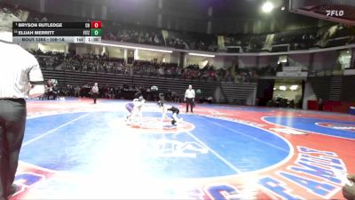 106-1A 1st Place Match - Bryson Rutledge, Chattooga vs Elijah Merritt, Fitzgerald