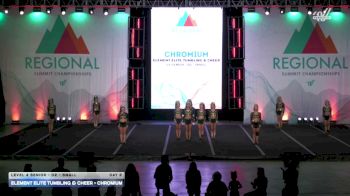 Element Elite Tumbling & Cheer - Chromium [2026 L4 Senior - D2 - Small Day 2] 2026 The Midwest Regional Summit