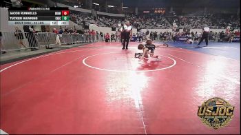 46 lbs Consi Of 4 - Jacob Runnells, Brawlers vs Tucker Hawkins, Checotah Matcats